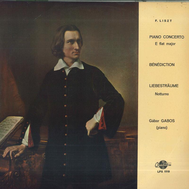 

LP Record GABOR GABOS ANDRAS KORODY HUNGARI Liszt Piano Concerto E Flat Major LPX1119 QUALITON 1966 Hungary Classical Used