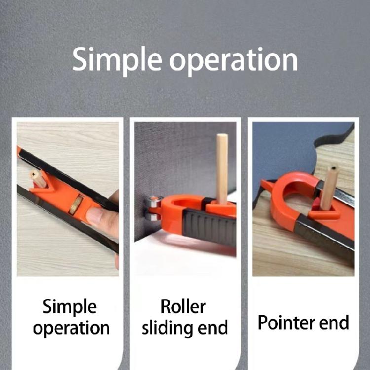 Ergonomic Shape Duplication Gauges Shape Duplicators For Woodworking Flooring Carpet Cutting Accuracy Profiles Tracing