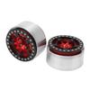 2Pcs RC Wheel Hub Aluminum Alloy High Wear Resistance CNC Machining 1.9in Remote Control Car Wheel HubRed