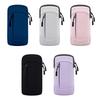 Handy-Armtasche mit zwei Fächern, große Kapazität, Lauf-Armband, leicht, komfortable Passform, sichere Handy-Tasche für Sport