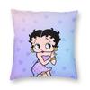 Anime B-Betty Boops Pillowcase Double-Sided Printing Polyester Cushion Cover Decoration Pillow Case Cover Home Square 18''