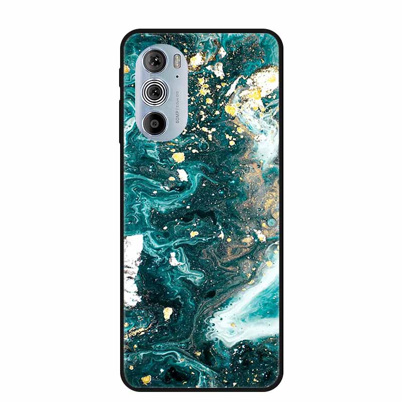 For Motorola Moto Edge Plus 2022 Case Soft Silicone TPU Back Cover Case For Motorola Edge+ 5G UW 2022 Funda Wolf Cartoon Coque