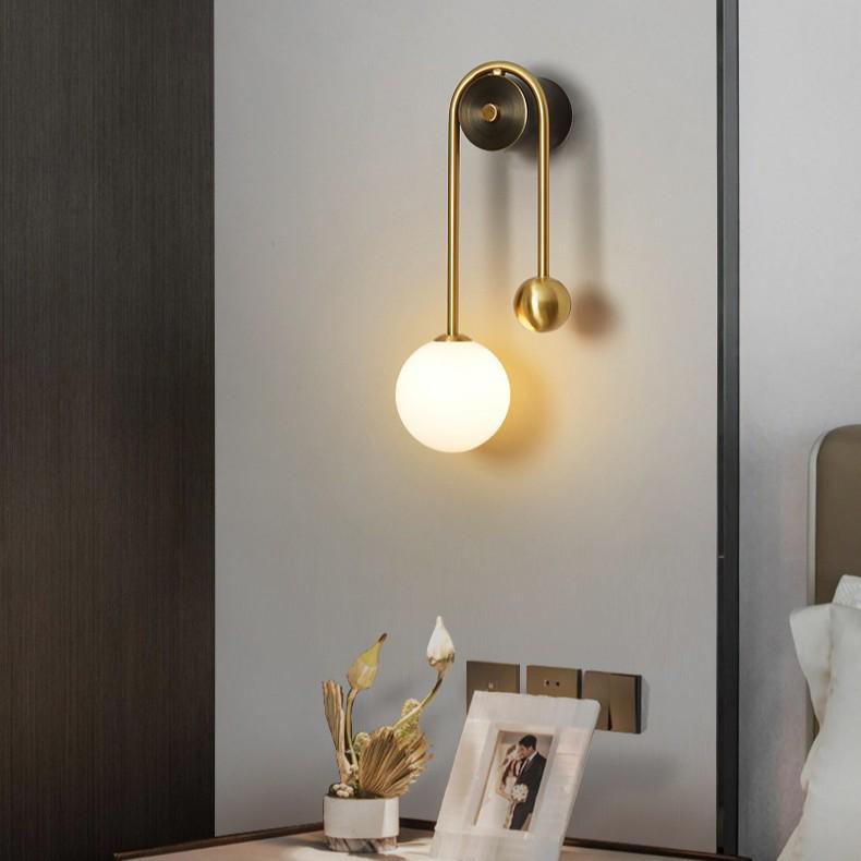 Nordic Minimalist Wall Lamp - Designer Style for Bedroom, Living Room, or Hotel.