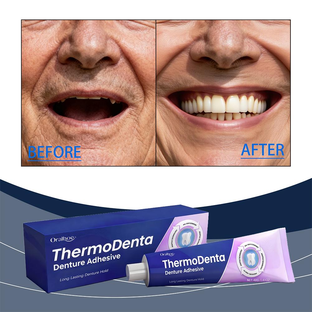 Dental Fixation Adhesive Seamless Fit Thermoplastic Denture Adhesive Dentistry Products Materials Strong Adhesion Teeth Care