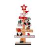Wooden Christmas Tabletop Decor Ornament for Festive Holiday