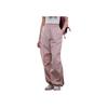 Anta Outdoor Series Solid Color Comfortable Wide Leg Water Resistant Versatile Knitted Sports Pants Women Bottoms Fusang-Pink 962526504-2