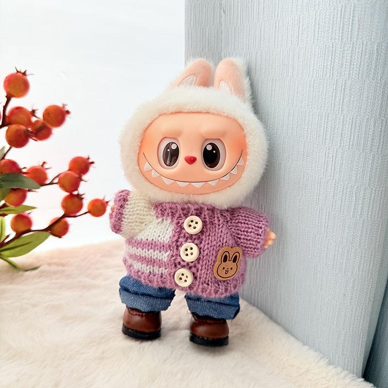 [Nur Kleidung] Schlüsselanhänger der ersten und zweiten Generation, Kleideranhänger, Etikett für sitzenden Partybären, Schal, Hut.