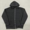 Y2K Ein Vintage Punk bestickter Kreuz Herbst- und Winter-Strickjacke mit Kapuze