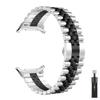 Correa de Metal para Samsung Galaxy Watch 8 40mm 44mm / Watch8 Classic 46mm Pulsera de Acero Inoxidable para Galaxy Watch Ultra 47mm 2025 Correa
