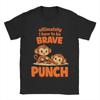 Punch Monkey T Shirt Summer  Pure Cotton TShirts For Adult Leisure Casual Tshirt ShortSleeved Vintage Tees