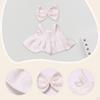 Doll Clothes Set Make Your Dolls Cute Costumes for 15 cm 17 Blue