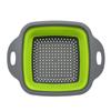 Folding Silicone Drain Basket Fruit Vegetable Washing Basket Foldable Strainer Colander Collapsible Drainer Kitchen Storage Tool Set