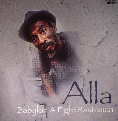 LP Record ALLA - Babylon A Fight Rastaman NGLP575 Twinkle Music 2016 UK Reggae, Ska & Dub Used