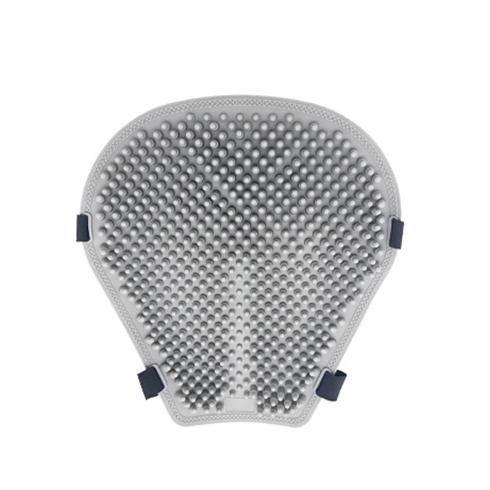 

Motorcycle Riding Seat Pad Soft Silicone Waterproof Insulated Seat Cushion Thickened Saddle Protector Motorcycle Accessories сірий