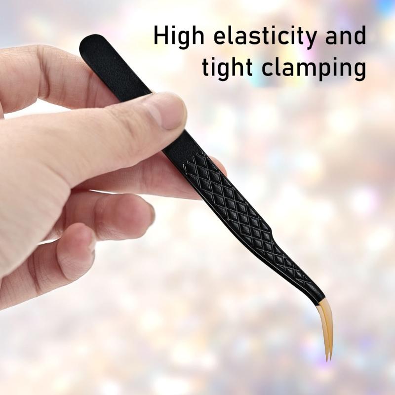 Precise Stainless Steel Tweezers For Manicure Efficiently Grasp Small Decorations Suitable For DIY Enthusiasts