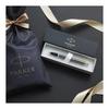 PARKER IM Ballpoint Pen, Medium Point (M), Black Ink, Grey Lacquer with Gold Trim, Gift Boxed