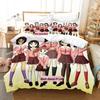 Azumanga Daioh Bedding Set Single Twin Printed Bed Set With Pillowcase Bed Duvet Cover Soft Single Double Queen Super King Size