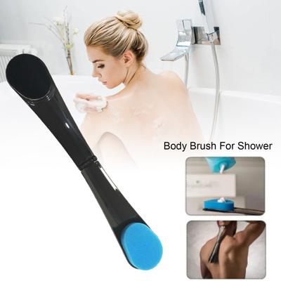 Folding Back Applicator Body Brush Long-Handled Shower Massage Cleaning Tool Portable Lotion