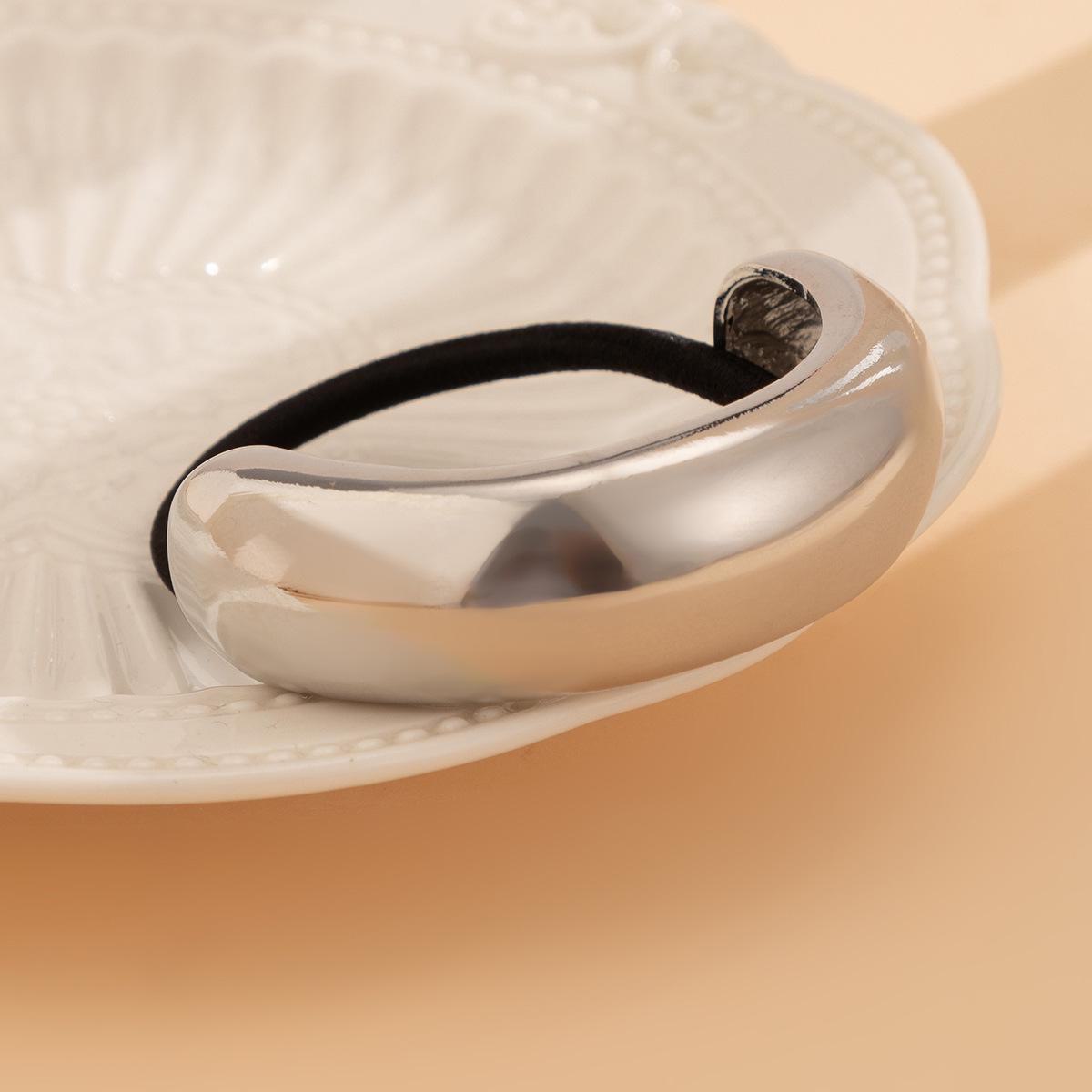 

Ретро-двухслойная дуговая шпилька: Нестандартная эластичная резинка для волос с европейским и американским колоритом