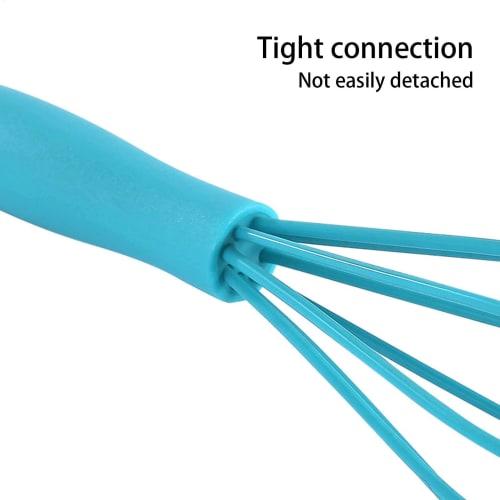 Egg Whisk, Handheld Egg Beater, Kitchen Mini Silicone Handmade Egg Beater, Household Handheld Multifunctional Baking Tool, Flour Mixer, Handheld Ballo