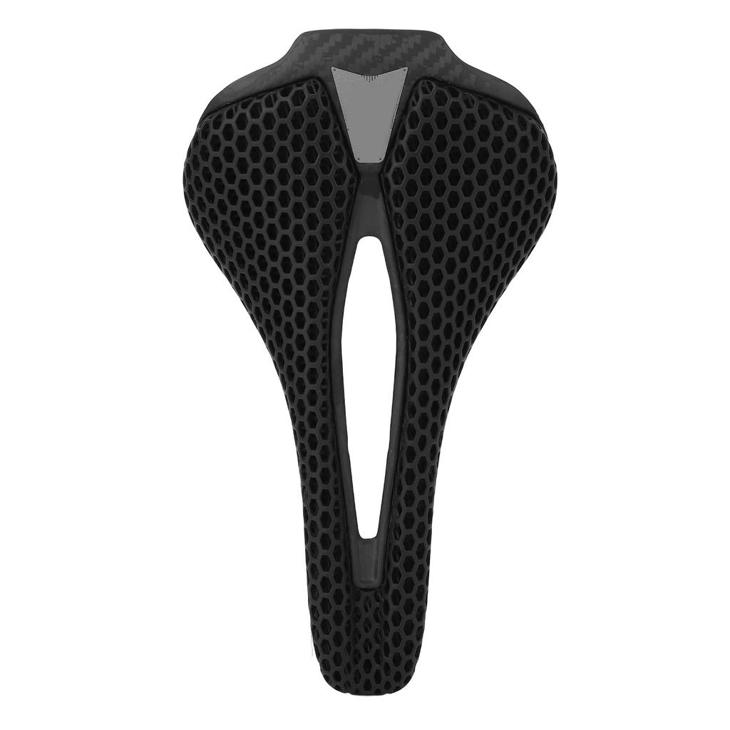 Bike Hollow Saddle 3D Printed Lightweight Carbon Fiber Breathable Comfortable Cycle Seat for Upgrade