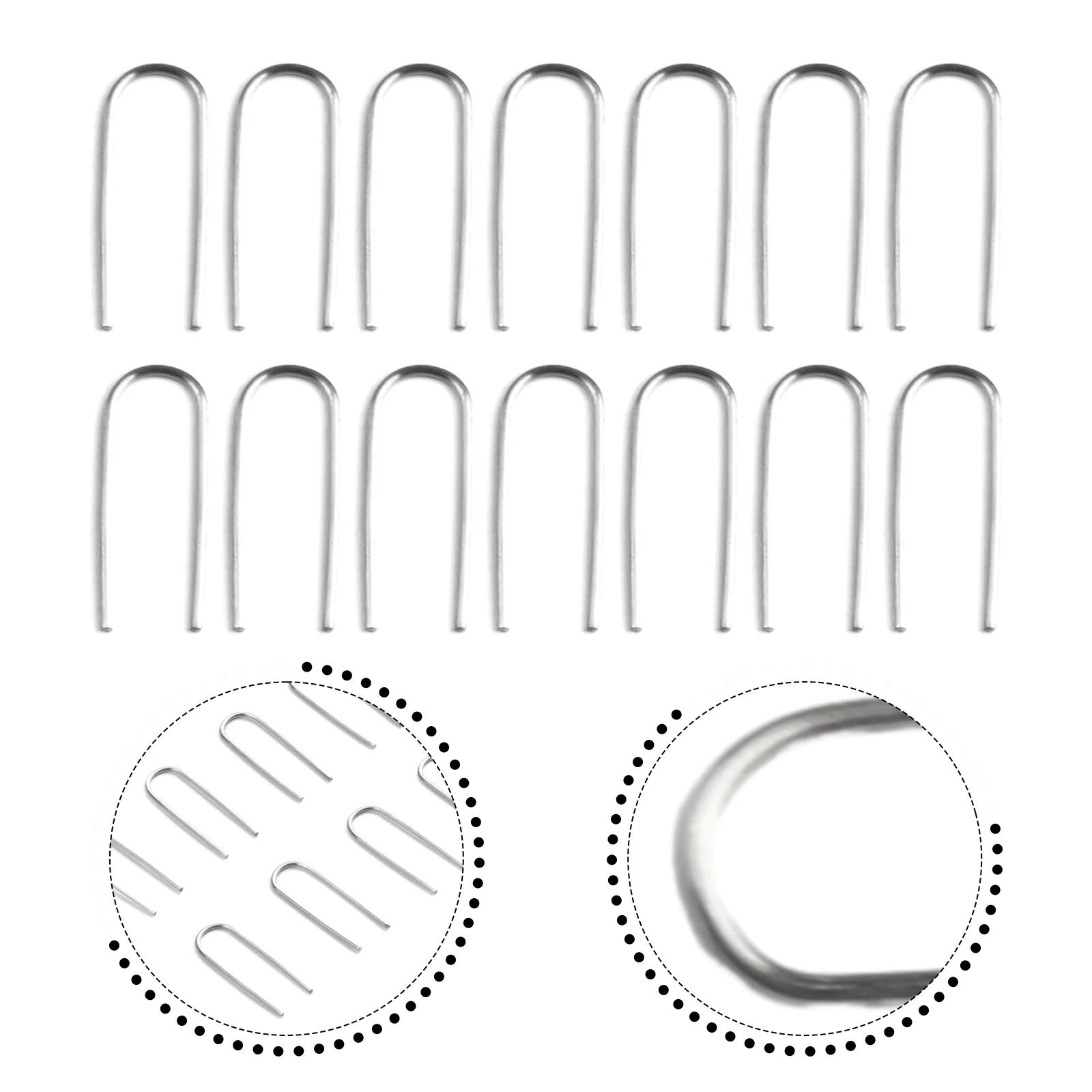 

21 Gauge U Shaped Nichrome Wire Ceramic Hanging Hooks With Plastic Box For Kiln Use Up To 2100 Fahrenheit 50/100/200 Pieces 50pcs
