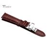 Universal-Uhrenarmband aus Kunstleder, modisches Business-Armband mit faltbarem Verschluss