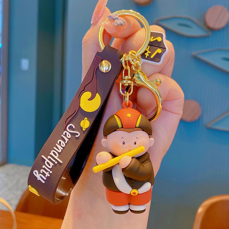 

Creative Little Artist Napoleon Keychain Female Cute Exquisite Couple Bag Key Chain Pendant Small Gift Opp bag packaging