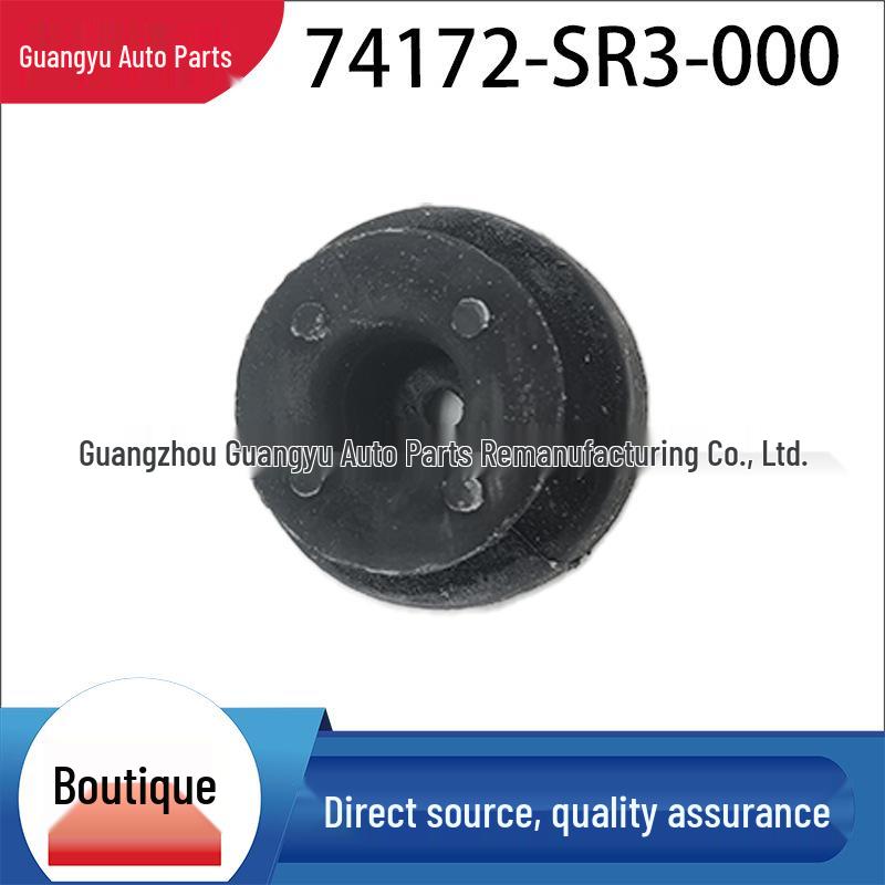 

74172-SR3-000 Genuine Lower Radiator Rubber Grommet for Accord, City, Civic, Concept, Fit 74172-SR3-000 чёрный