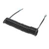Trailer Extension Coiled Cable 12.8ft 20AWG 7 Core Polyurethane Copper Trailer Extension Cable for Tow Truck RV