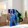 1pc Flannel Bedding Blanket - Inspired by Frozen III Concept Art - Great for Sofa Cover or Gift - Soft and Warm Microfiber Blanket