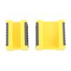 2PCS Edge Tape Holder Straightener ABS PVC Edge Tape Banding Trimmer Tool for Precise Woodworking Packaging