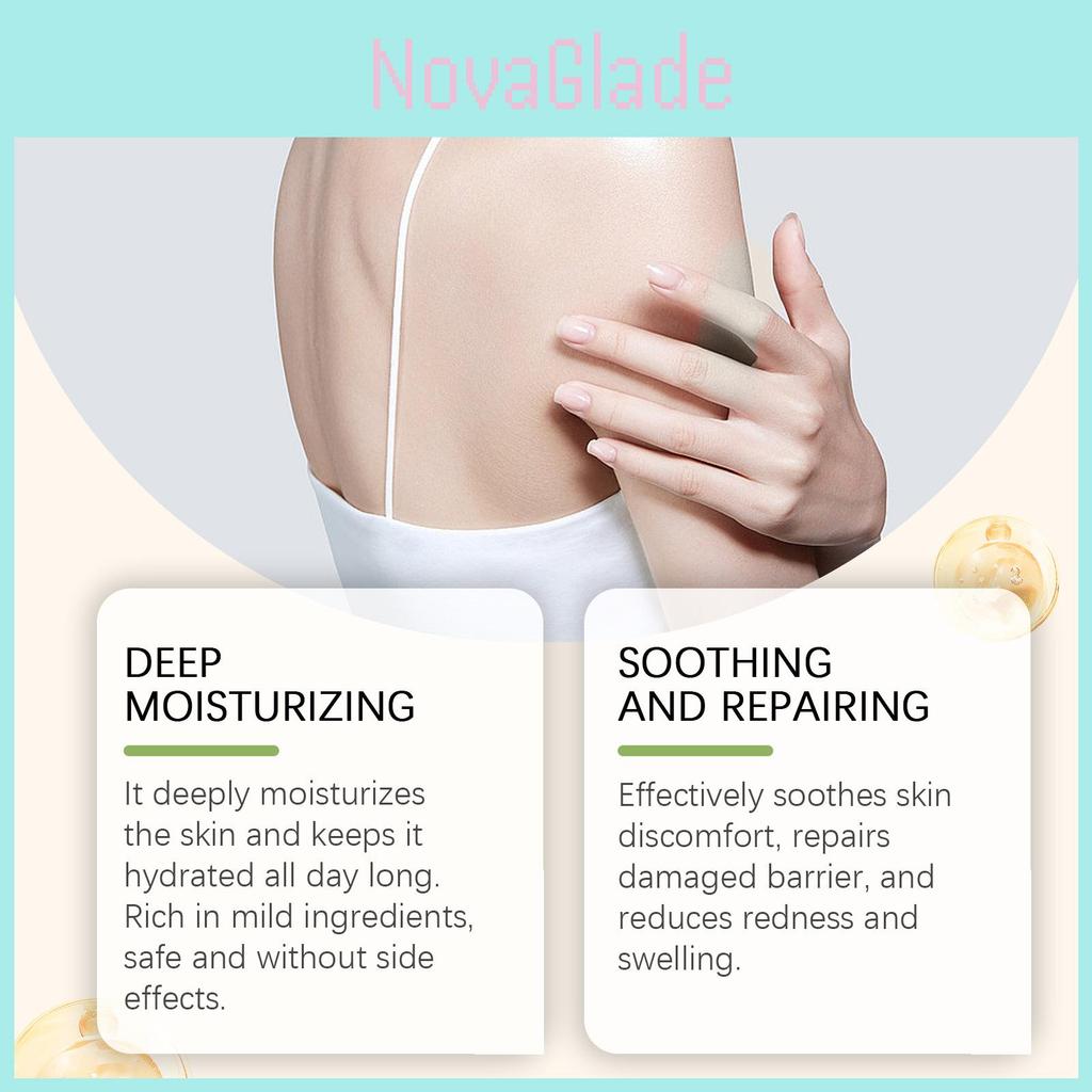 Woodsleep Nourishing Vanilla Body Cream For Dry Skin Hydration And Repairing Elasticity