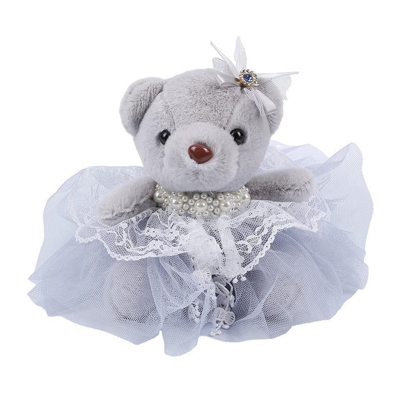 Plyschnalle Nyckelring Hänge - Söt Tecknad Mode Docka Prydnad