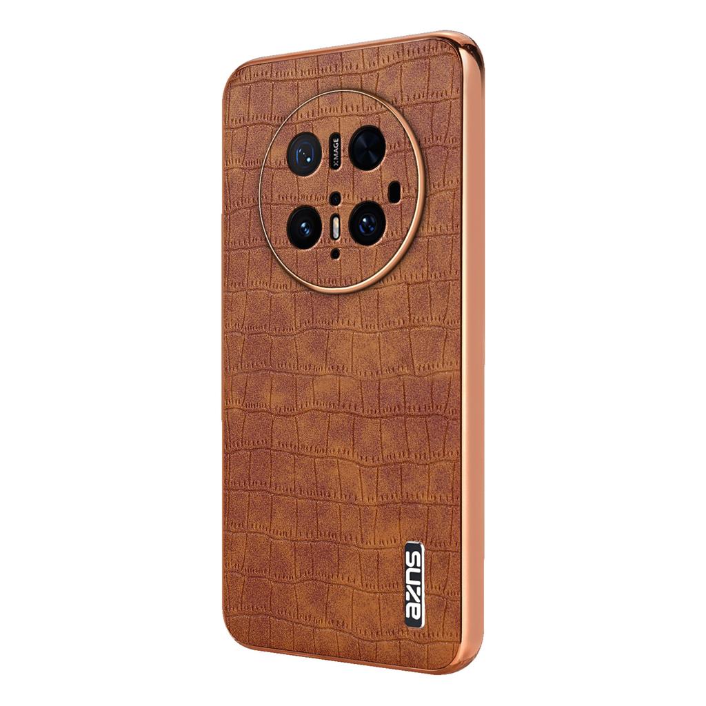 AZNS For Huawei Mate 70 Pro/70 Pro+ Case Electroplating Crocodile Texture PU+TPU Phone Cover