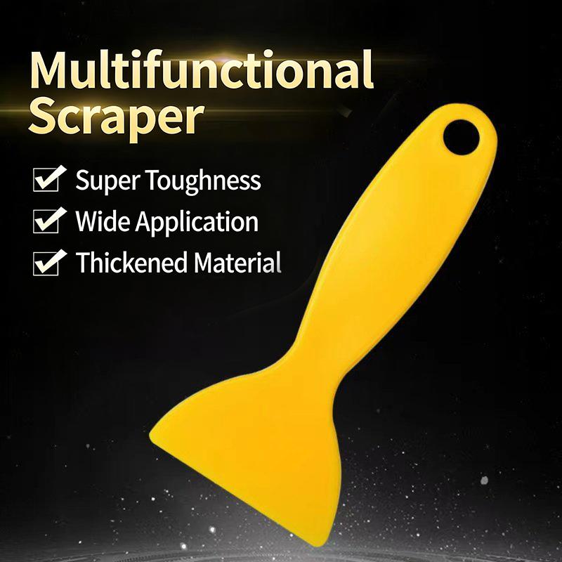 Car Window Tinting Tools Yellow Squeegee Glass Window Film Headlight Film Triangular Squeegee