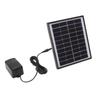 Solar Oxygen Pump 10V 6W Shockproof Small Lightweight Solar Water Air Pump for Fish Tanks Aquariums Swimming Pools