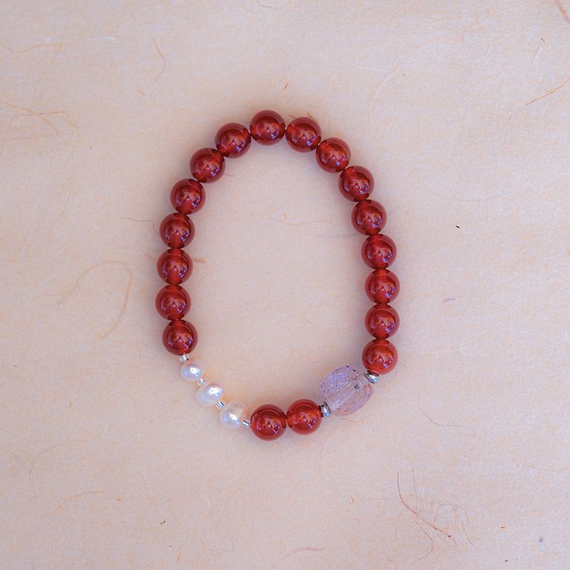 

Ханчжоу Цзиньтяньчи Южный Красный Агат Хэтяньский Нефрит Жемчуг Браслет Хурма Красный Полный Цвет Полный Мяса Браслет Подарок Ювелирные Изделия Rainbow Agate Bracelet