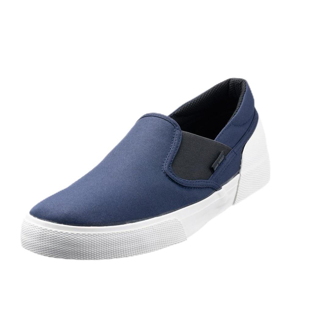Casual Sneakers Hyper V for Both Work and Simple Navy 3E [Nisshin Rubber] AC-02, Leisure, Design, Non-slip, Lightweight, Men's, Blue, 26.5 Cm,