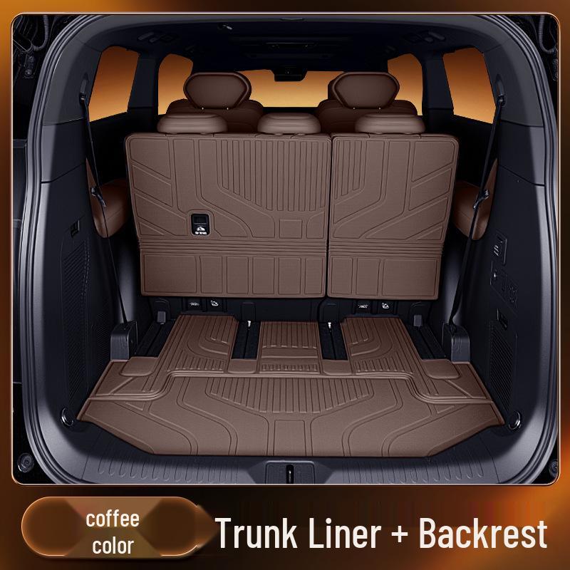Trunk Mat TPE25 for Wuling Xingguang 730 7-Seater: Decorative Car Floor Mat