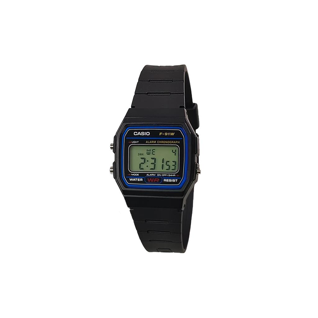 Casio Unisex YOUTH Red Watch F-91W-1(Watch3--)