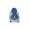 Air Jordan 4 Retro Grade School 'Military Blue' 2012 (Unisex) White / Military Blue / Neutral Grey Kids' Basketball Shoes 408452 105