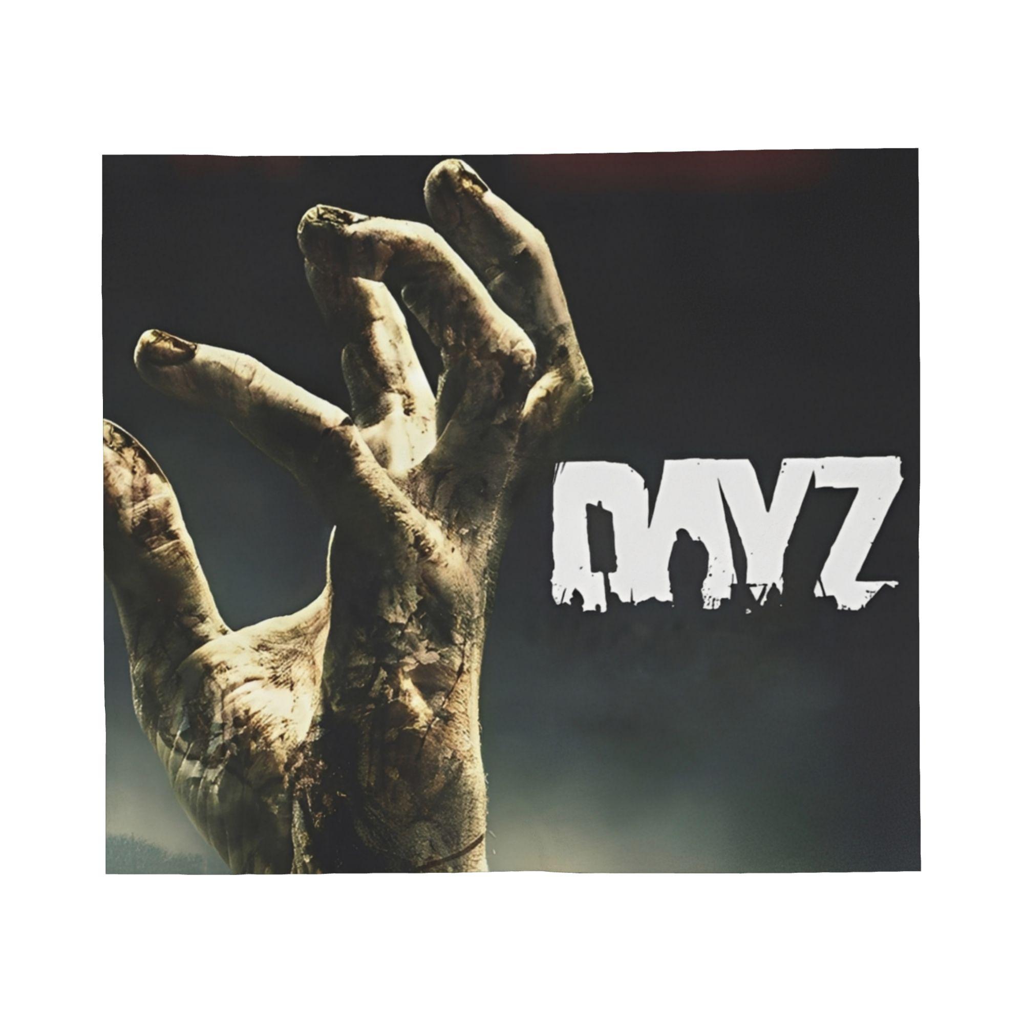 

DayZ Shotting Game Knitted Blanket Zombie Attack Fuzzy Throw Blanket Bedding Couch Portable Lightweight Bedspreads Breathable 30x40in