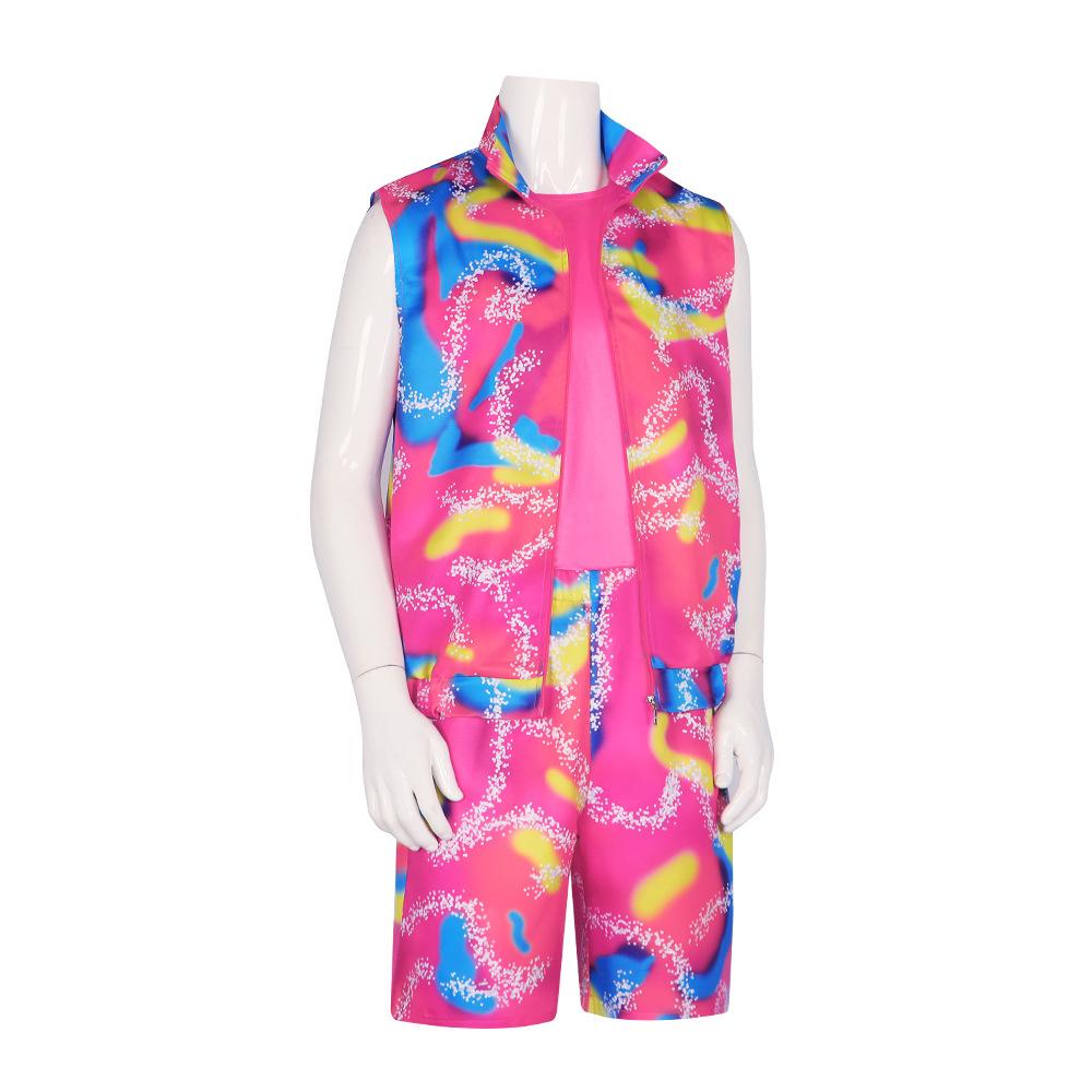 Live Barbie Cosplay Movie Barbie Dress Ken Ken Beach Costume Cosplay Halloween Costume