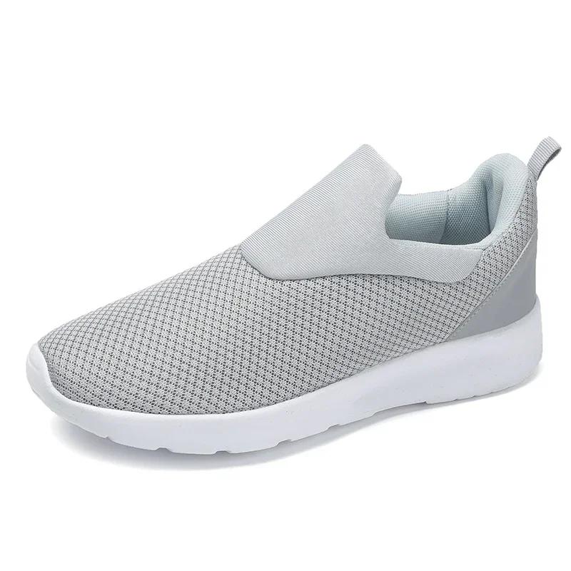 Men's Shoes Sneakers Outdoor Super Light Men Sneakers Fashion Breathable Running Sport Shoes Slip-on Unisex Athletic Footwear