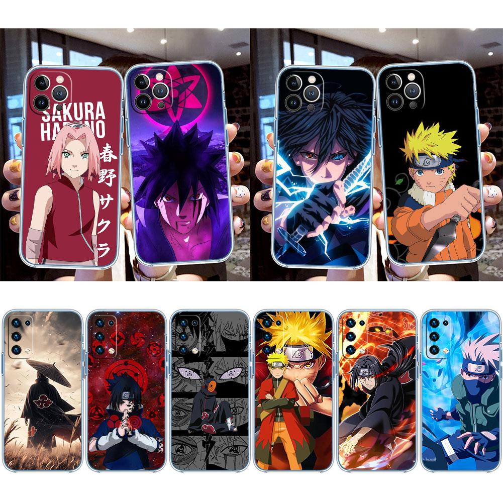 TR15 Naruto Transparent Phone Case for Motorola Moto Edge 20 30 40 50 S30 Fusion Ultra Pro Neo Lite + G200 G23