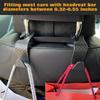 LEONTOOL Set of 4 Car Seat Headrest Hooks, Car Hooks, Car Hooks, Car Storage