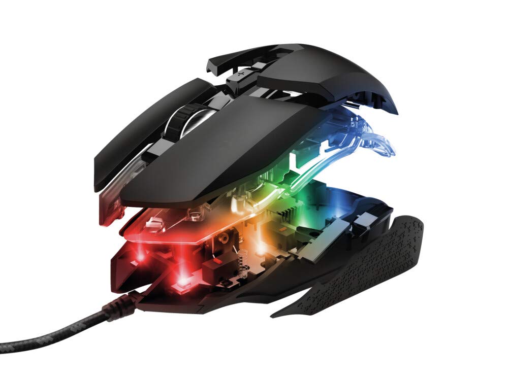 Trust Gaming Mouse GXT 950 Idon Illuminated Gaming Mouse 23645 [Optical/7 Buttons/USB/Wired]