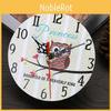Charming Owl Squirrel Tree Cartoon Wall Clock For Home Nursery Kids Room Decor
