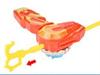 Gyro Toy Children'S Drawstring Gun Launcher New Boy Toy Blue Wing Ice Front Light Metal Combat Gyroscope